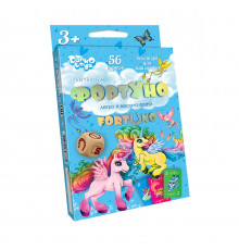 Дитяча розвиваюча настільна гра "ФортУно Cute Unicorns" UF-04-01U укр. мовою