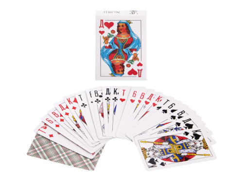 Карты игральные с пластиковым покрытием Strateg 9811ST