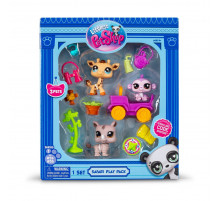 Игровой набор "Сафари" Littlest Pet Shop 00524 аксессуары и 3 фигурки Игровой набор "Сафари" Littlest Pet Shop 00524 аксессуары и 3 фигурки