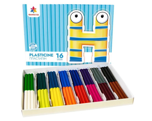 Дитячий набір пластиліну 200317, 16 кольорів