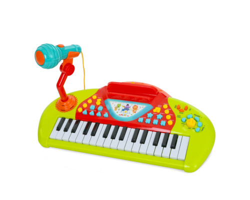Дитяче ігрове піаніно LML7710(Red) з мікрофоном