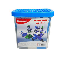 Конструктор "Аеродром" 013888/09 в пластиковому боксі, 162 деталі