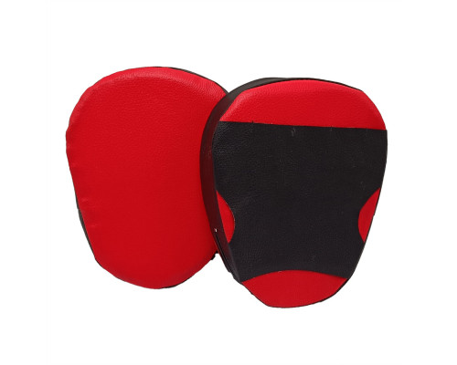 Дитячі боксерські Лапи 2088, 2 штуки, чорно-червоні