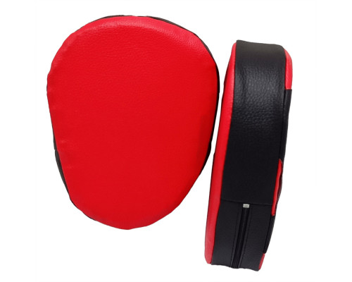 Дитячі боксерські Лапи 2088, 2 штуки, чорно-червоні