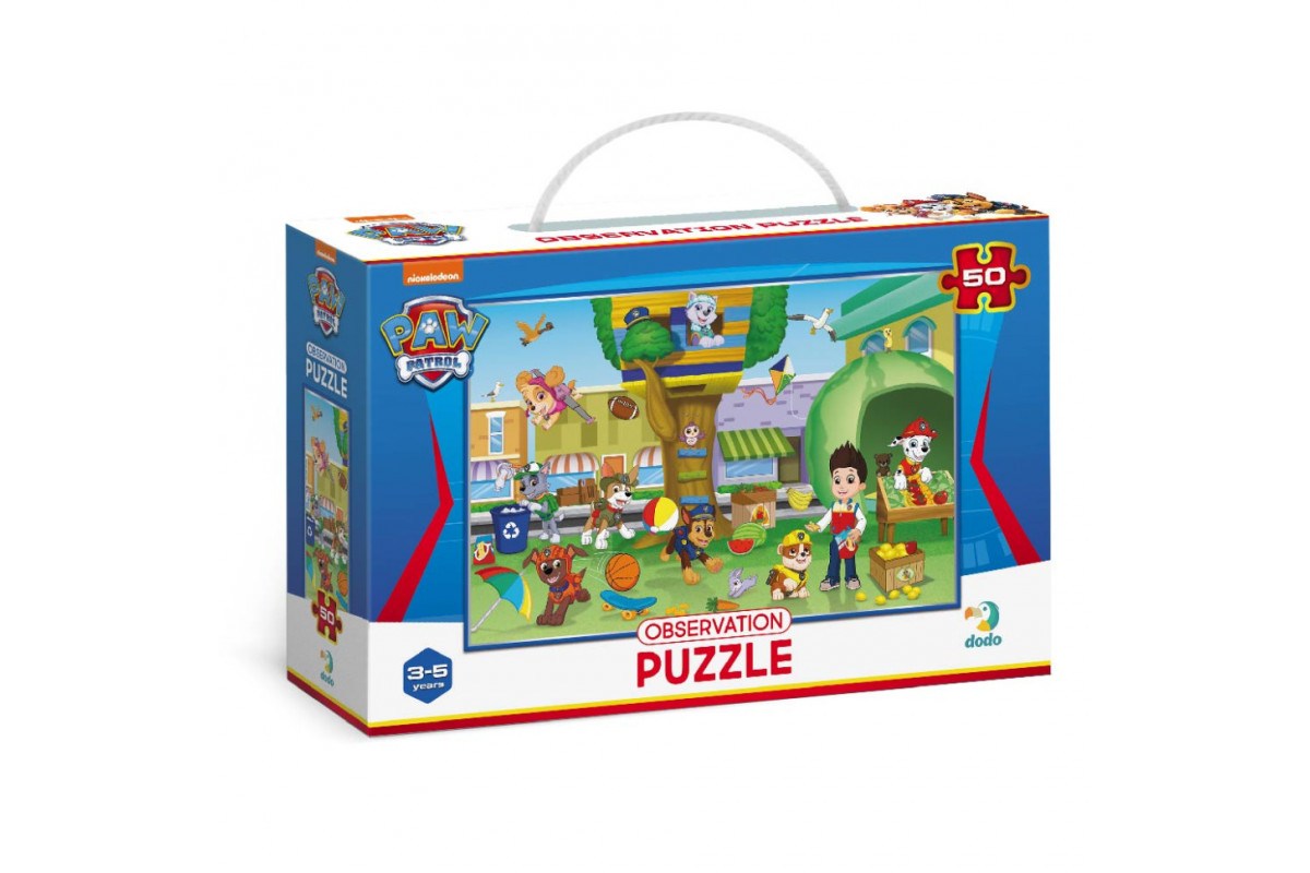Пазл обсервационный "Paw Patrol Летние развлечения" 200464, 50 элементов Пазл обсервационный "Paw Patrol Летние развлечения" 200464, 50 элементов