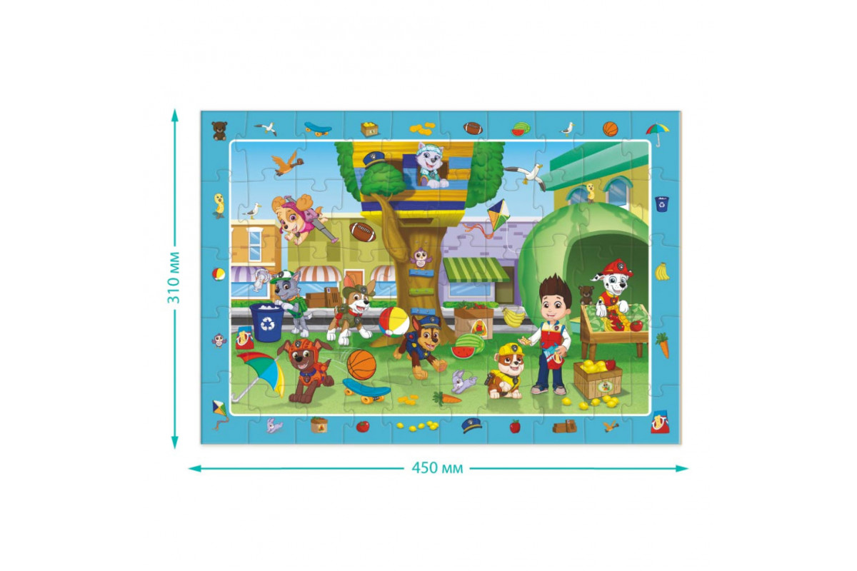 Пазл обсервационный "Paw Patrol Летние развлечения" 200464, 50 элементов Пазл обсервационный "Paw Patrol Летние развлечения" 200464, 50 элементов