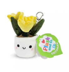 Мягкая игрушка-брелок "Цветочки" Plush and Co PLC25057, 10 см