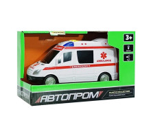 Дитяча автомодель "Швидка допомога" 7994, 17х7 см, звукові та світлові ефекти