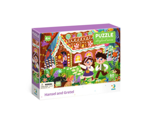 Пазл дитячий "Гензель та Гретель" 300715, 60 елементів