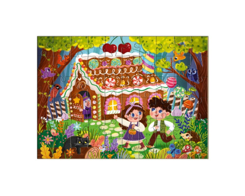 Пазл дитячий "Гензель та Гретель" 300715, 60 елементів