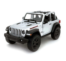 Колекційна машинка "Jeep Wrangler" KT5412WH(Silver) масштаб 1:42