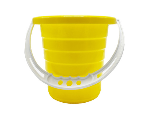 Дитяче відро для пісочниці "Середнє" S0009(Yellow) жовтий 14 см