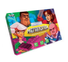 Настольная игра "Мегаполия Premium" Danko Toys G-MP-01-01U укр