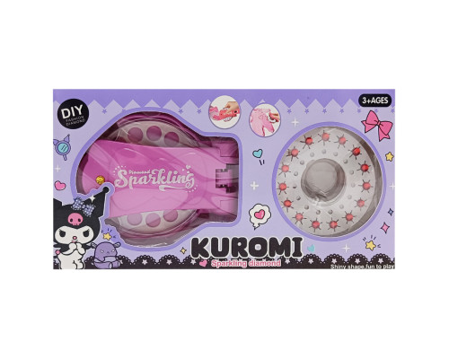 Набір для творчості "Kuromi" DM249-132(Violet) пристрій для кріплення страз, стрази