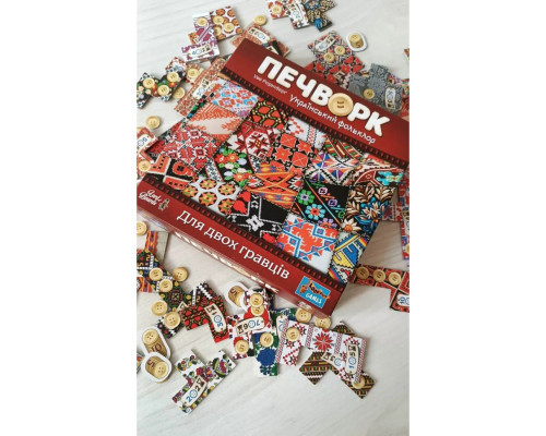 Настольная игра "Печворк. Украинский фольклор" LOB2412UA
