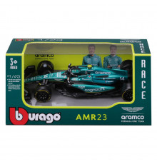 Коллекционная автомодель "Aston Martin AMR23 (2023)" Bburago 18-38090, 1:43 масштаб