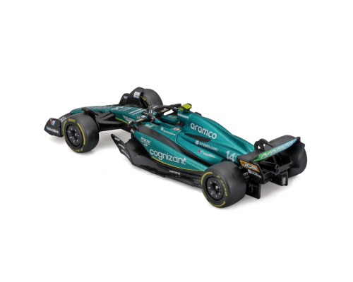 Коллекционная автомодель "Aston Martin AMR23 (2023)" Bburago 18-38090, 1:43 масштаб