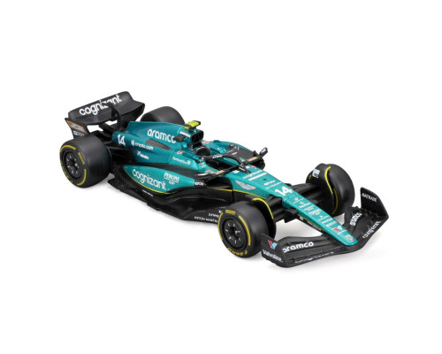 Коллекционная автомодель "Aston Martin AMR23 (2023)" Bburago 18-38090, 1:43 масштаб