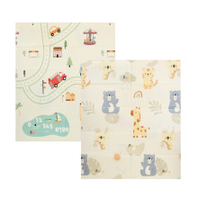 Дитячий Термокилимок двосторонній складний MR 1570-1-2 XPE, 120-180 см, товщина 8 мм