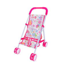 Дитяча Коляска для ляльки 935B-6 з козирком, 27×38×44 см