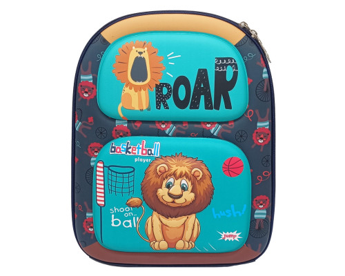 Рюкзак детский "Basketball player" N941(Brown) 1 отделение, застежка-молния