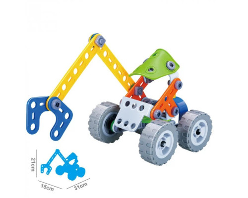 Конструктор Build&Play "Екскаватор" HANYE J-7704, 74 елементи