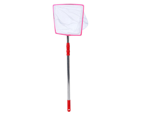 Сачок для бабочек MS 4388(Red-Pink) телескопическая ручка 46-69 см