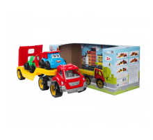 Іграшка Автовоз з набором "Будмайданчик" ТехноК 3930TXK
