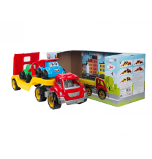 Іграшка Автовоз з набором "Будмайданчик" ТехноК 3930TXK