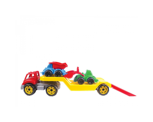 Іграшка Автовоз з набором "Будмайданчик" ТехноК 3930TXK