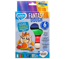 Набор для лепки из теста "Fantasy Dough" 41241, 6 цветов