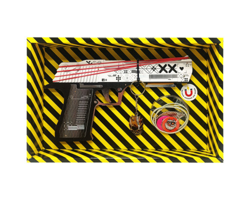 Зібрана модель Гумкостріл "DESERT EAGLE STREAM" DE-ST