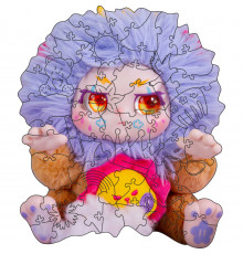 Фігурний пазл з дерева "Кіммон" PZ014-A4C-AC 75-125 деталей, розмір А4, картонна коробка