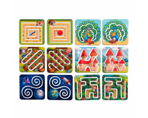 Деревянные «Межполушарные Доски лабиринты» (ПСД233) PSD233