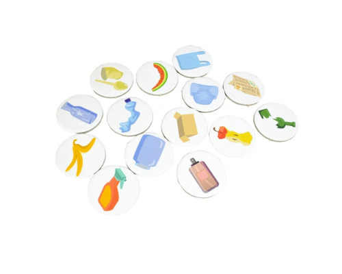 Деревянная развивающая игра "Сортируем отходы" 900798