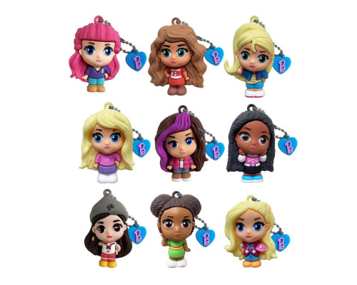 Фігурка-сюрприз на ланцюжку "Кращі подружки" Cool Things BR052 серії "Barbie"