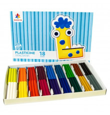Дитячий набір пластиліну 200318, 18 кольорів