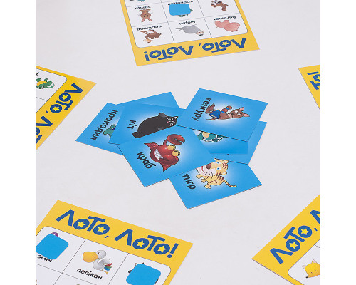 Детская настольная игра ЛОТО, ЛОТО! Arial 910374 на укр. языке
