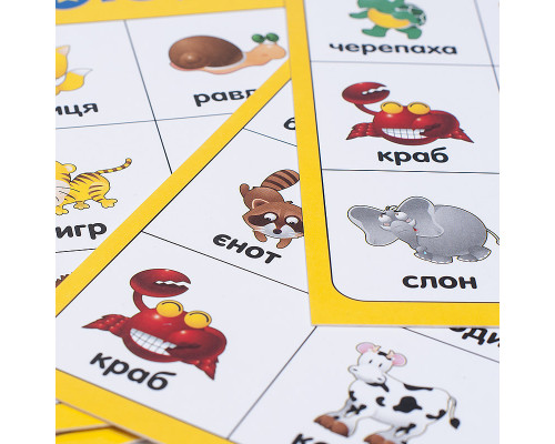 Детская настольная игра ЛОТО, ЛОТО! Arial 910374 на укр. языке