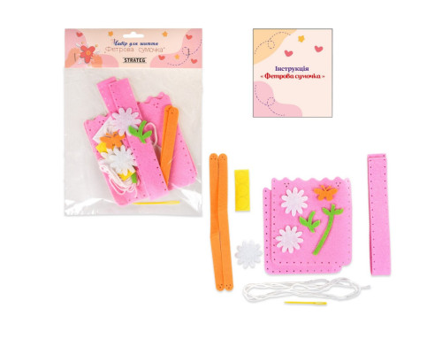 Набор для шитья Фетровая сумочка "Цветочная" 31032ST от 3 лет