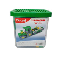 Конструктор "Тракторець" 013888/04 в пластиковому боксі, 150 деталей