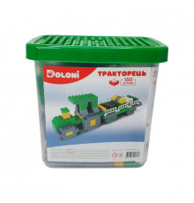 Конструктор "Тракторець" 013888/04 в пластиковому боксі, 150 деталей
