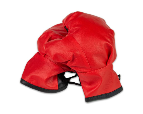Дитячі боксерські рукавички NEW 2077 червоно-чорні