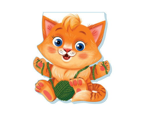 Дитяча книжка "Забавні лапки: Котик" Ранок 340013 українською