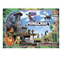 Детский пазл "Minecraft" MC785 плакат 70 элементов