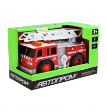 Дитяча автомодель "Пожежна служба" 7992, 19 см, звукові та світлові ефекти