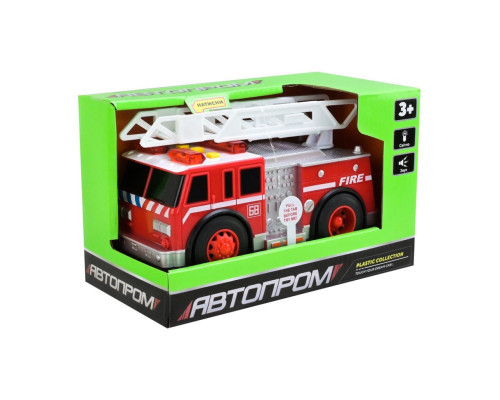 Дитяча автомодель "Пожежна служба" 7992, 19 см, звукові та світлові ефекти