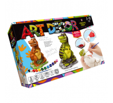 Креативна творчість "ART DECOR" ARTD-01-01U фігурка з гіпсу  Динозавр