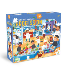 Пазл дитячий "Професії. Повар" 300700, 150 елементів