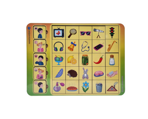 Развивающая игра Ассоциации "Органы чувств" (ПСД208) PSD208